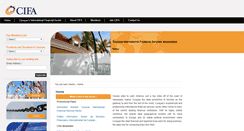 Desktop Screenshot of cifa-curacao.com